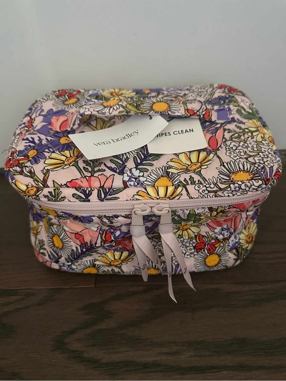 Vera Bradley Essential Large Brush Up Cosmetic NWT